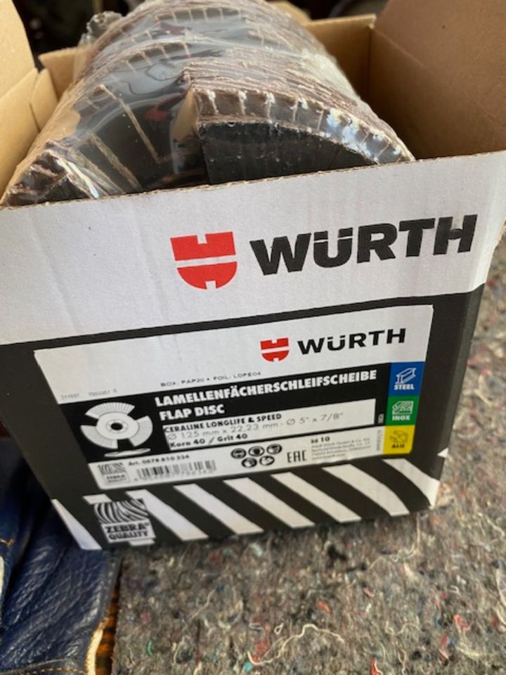 WÜRTH Winkelschleifer EWS 7-125 BASIC 750 WATT in Schneverdingen