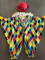 Kostüm Clown mit Hut für Kinder 98/104 Niedersachsen - Sassenburg Vorschau