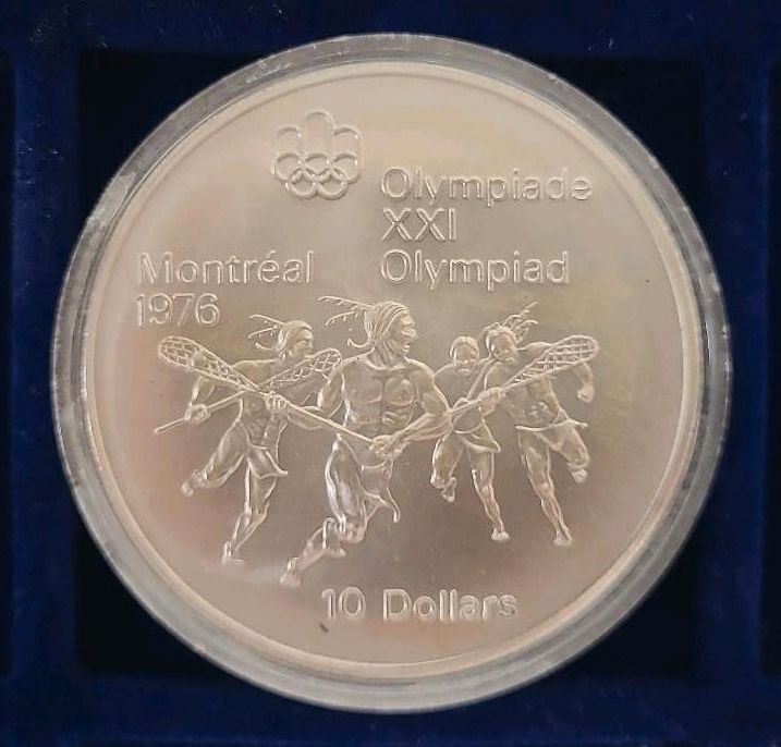 1974 10$, Montreal Olympiade Kanada Sammler Münze Silber in Stuttgart