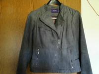 MEXX Bikerjacke grau Größe 38 !! nur 1x getragen ! Velouroptik Bayern - Hirschau Vorschau