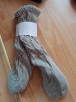 Kuschelsocken, grau, extra warm, mit Fleecefutter, Stoppernoppen Bayern - Hof (Saale) Vorschau