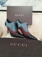 Gucci Gia High Heels Oxford Leder Budapester 3farbig Bayern - Kösching Vorschau