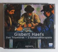 Hörbuch, Gisberg Haefs, das Triumvirat,3 Kriminalhörspiele Wuppertal - Elberfeld Vorschau