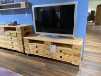 TV- Lowboard Palettenoptik BHT: 120- 47- 40 cm Niedersachsen - Werlte  Vorschau