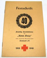 Antiquarische Festschrift - Rotes Kreuz Dortmund 1948 Nordrhein-Westfalen - Kamen Vorschau