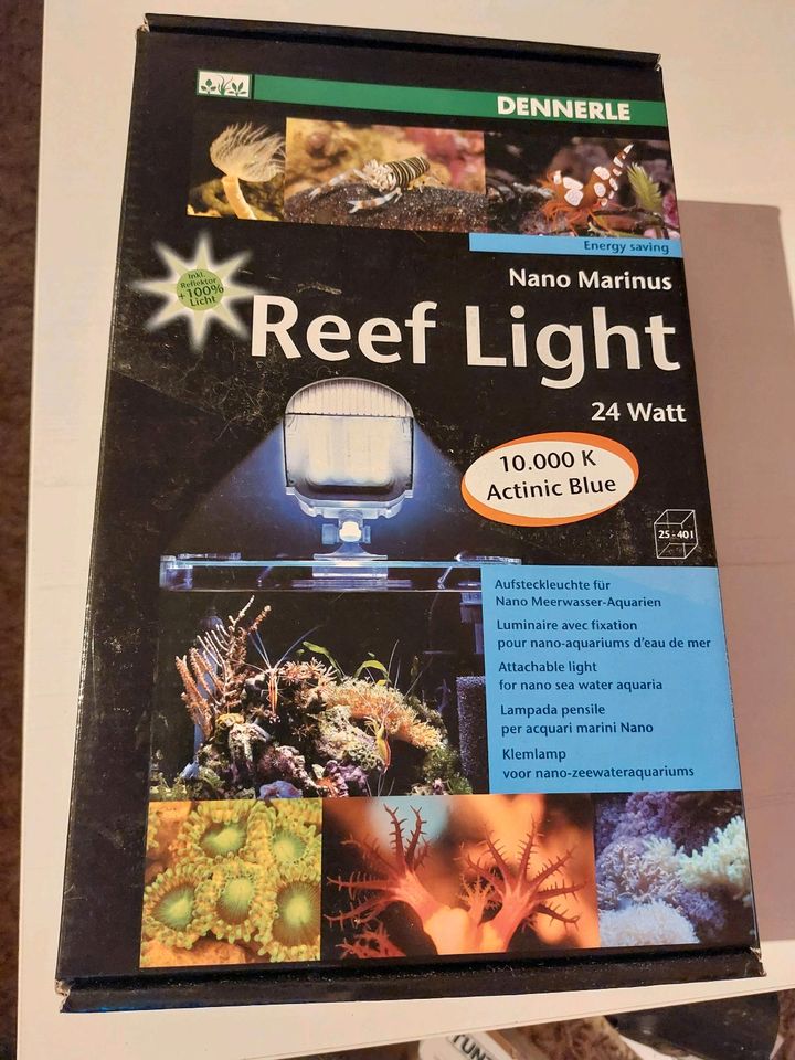 Meerwasser Beleuchtung Reeflight Aquarium Licht Nanocube Dennerle in Ostbevern