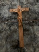 Antik Kreuz handgeschnitzt Hessen - Selters Vorschau