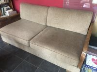 Vintage Bettsofa Schlafsofa mit Federkernmatratzen und Bettkasten Rheinland-Pfalz - Winnweiler Vorschau