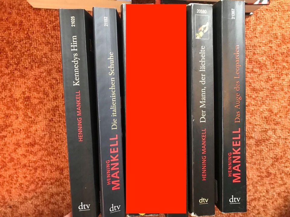 Henning Mankell Buch Serie in Braunweiler