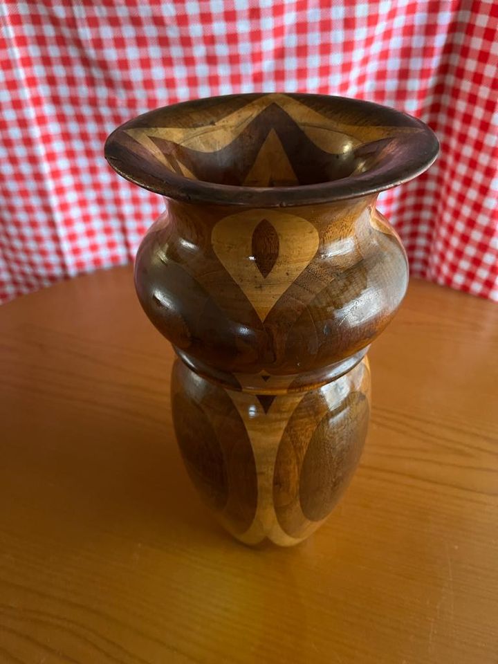MDDZ / Holzvase / Mid Century / 50er60er / Vase aus Holz in Leipzig