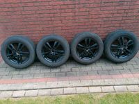 Winterreifen Bridgestone Alufelgen 5x112 schwarz Niedersachsen - Schwaförden Vorschau