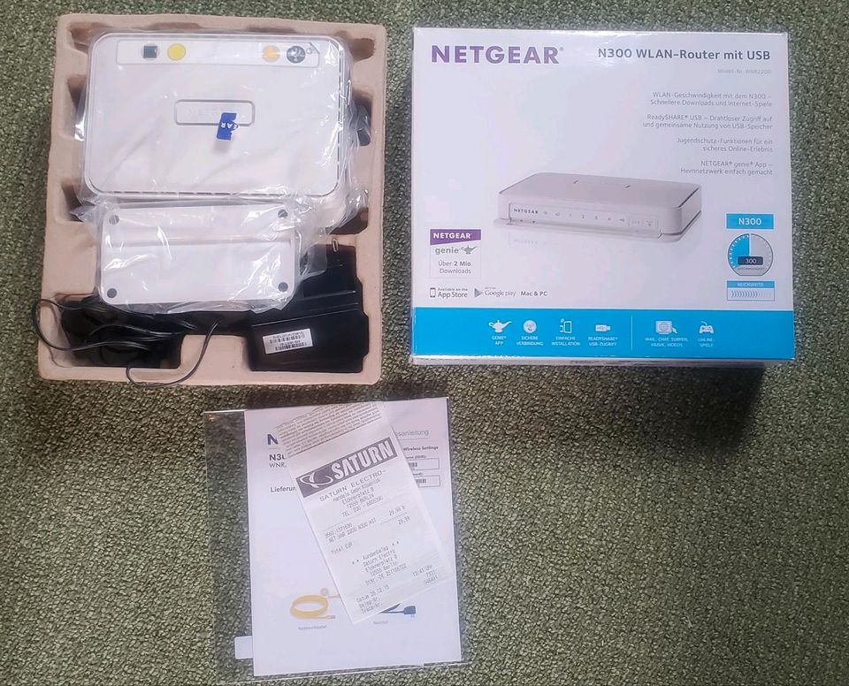 Netgar WLAN Router mit USB N 300  gebraucht in Zossen-Waldstadt