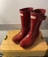 Hunter SHORT Gummistiefel Größe 38 rot (neu) Bayern - Ingolstadt Vorschau