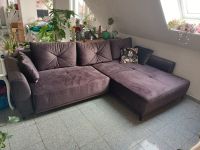 Schlafsofa Lila Samt Ecksofa Couch Shabby Jockenhöfer Scandi Bochum - Bochum-Südwest Vorschau