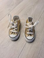 Converse All Star Schuhe Größe 22 neu Gold glitzer on Baden-Württemberg - Remchingen Vorschau