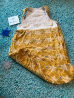 Baby Schlafsack Pucksack ocker 70cm handmade 62-80 verstellbar Nordrhein-Westfalen - Wenden Vorschau