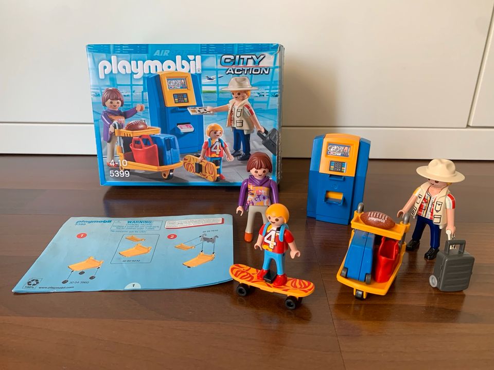 Playmobil City Action, 5399, Familie am Check-in Automat in Harsefeld