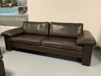 COR CONSETA SOFA 3-SITZER DICKLEDER DUNKELBRAUN DESIGNKLASSIKER Bayern - Aschaffenburg Vorschau