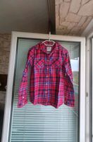 Flanellhemd/Langarmshirt Gr.158/176 Blau/Pink Hannover - Nord Vorschau