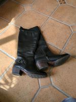 Pikolinos schwarze Lederstiefel Größe 39 Nordrhein-Westfalen - Bedburg-Hau Vorschau
