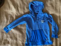 Bob der Bär Pullover 116 blau streifen Kapuze wie neu Nordrhein-Westfalen - Mechernich Vorschau