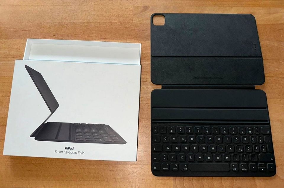 APPLE Smart Keyboard Folio, Apple, iPad Pro 11" Tastatur schwarz in Klein Offenseth-Sparrieshoop