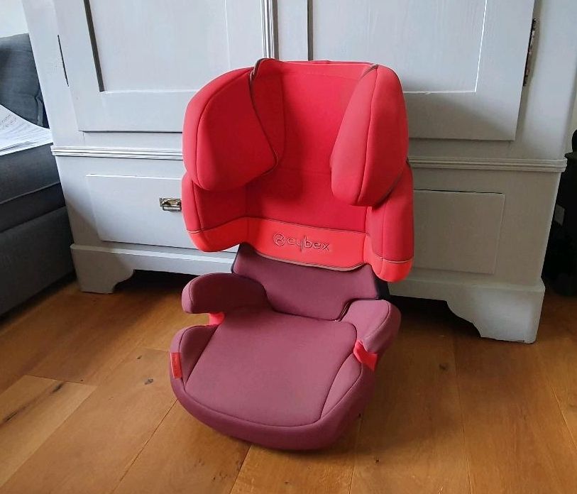 CYBEX Kindersitz Solution X-Fix 15-36kg Gruppe 2/3 rot TOP in Dormagen