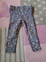 Jeggins Hose bunt Blumen Frühling in Größe 92 Hessen - Kelkheim Vorschau