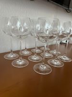 11x Weingläser Glas Tafel Düsseldorf - Grafenberg Vorschau