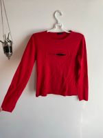 Dolce & Gabbana Pullover Rot schwarz Pailetten 34 XS Nordrhein-Westfalen - Detmold Vorschau