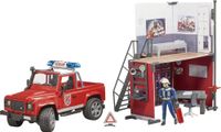 Bruder 62701 *NEU* bworld Feuerwehrstation mit Land Rover Bayern - Vohenstrauß Vorschau