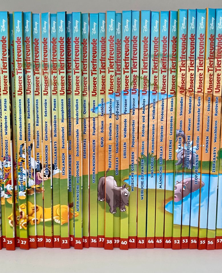 Disney Unsere Tierfreunde Büchersammlung in Leverkusen