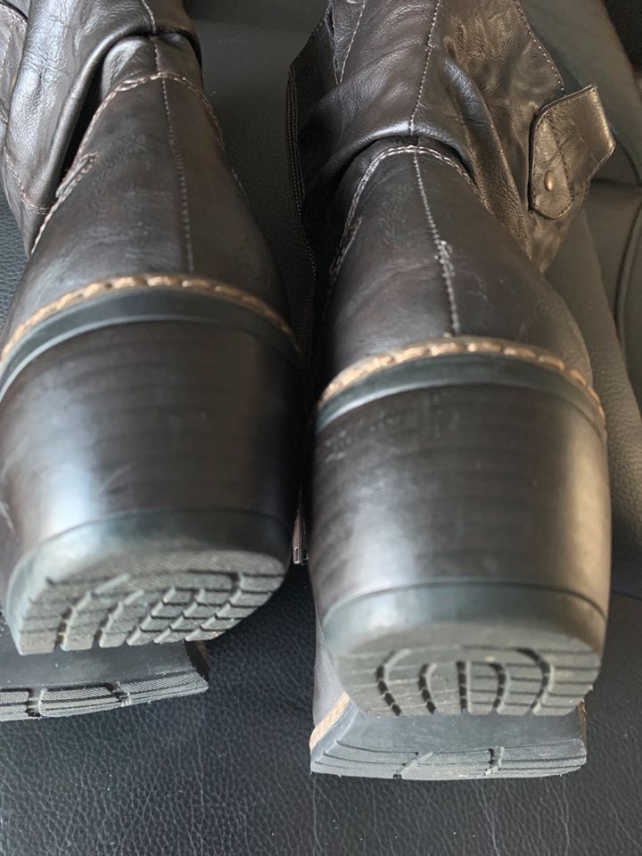 „Rieker“ Stiefeletten in braun (Gr.39): 20€! in Dormagen