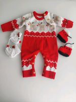 Babykleidung Weihnachten (ca. Größe 56) Bayern - Langweid am Lech Vorschau