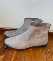 Stiefeletten grau/beige Sachsen-Anhalt - Magdeburg Vorschau