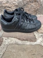 Adidas Superstars schwarz 38  Kroko Niedersachsen - Stuhr Vorschau