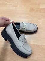 Geox Leder Slipper Loafer beige Berlin - Zehlendorf Vorschau