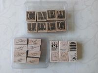 Stampin up Holzstempel je Set 12 € Raritäten Hamburg - Wandsbek Vorschau