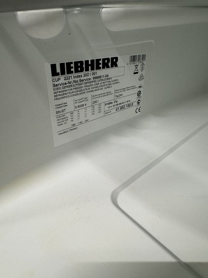 Kühlschrank Liebherr 137cm A+ / 1 Jahr Garantie / Lieferung in Hamburg