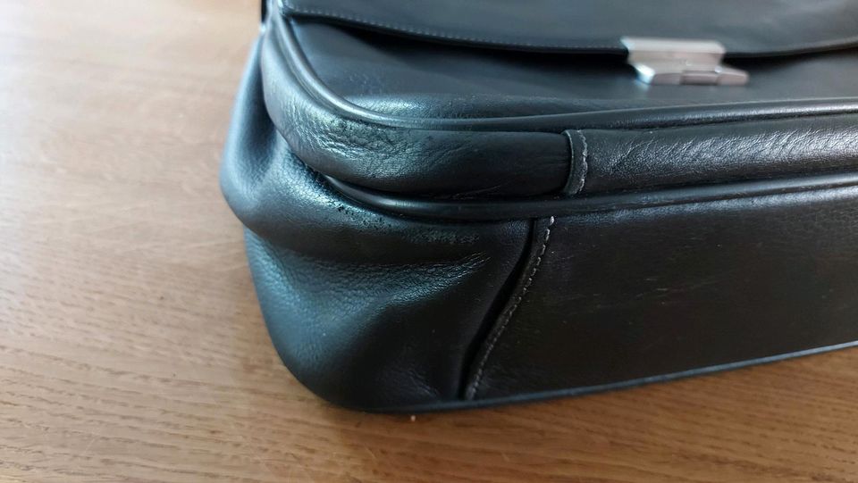 Tasche, Businesstasche,Arbeitstasche,Leder,sehr gut erhalten in Dortmund