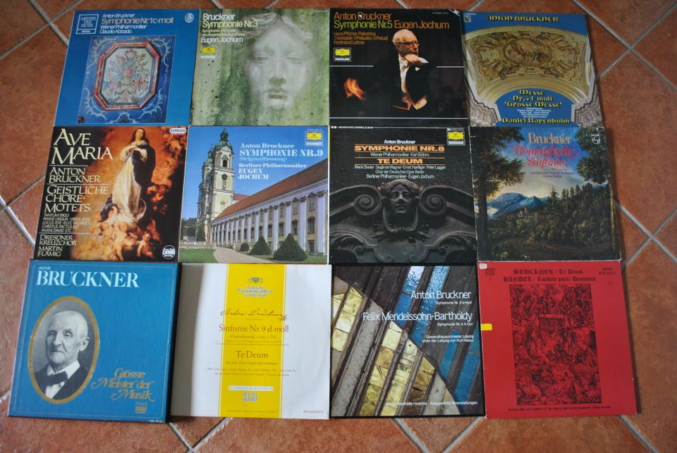 Richard Wagner Anton Bruckner Frédéric Chopin Schallplatten Vinyl in Lütjenburg