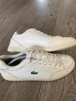 Lacoste Herren Schuhe weiß Leder 43 Nordrhein-Westfalen - Wesseling Vorschau