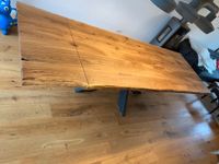 Massiv Eiche Tisch Baumtisch Ausziehbar Esstisch 200-250x100cm Nordrhein-Westfalen - Königswinter Vorschau