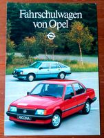 Prospekt Fahrschule Opel Kadett D Ascona C Rekord E E1  1981 Hannover - Kirchrode-Bemerode-Wülferode Vorschau