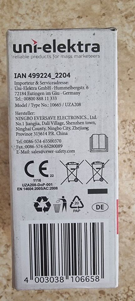 Rauchwarnmelder mit 10-Jahres-Batterie (NEU+OVP) / 3 Stück in Stuttgart -  Zuffenhausen | eBay Kleinanzeigen ist jetzt Kleinanzeigen
