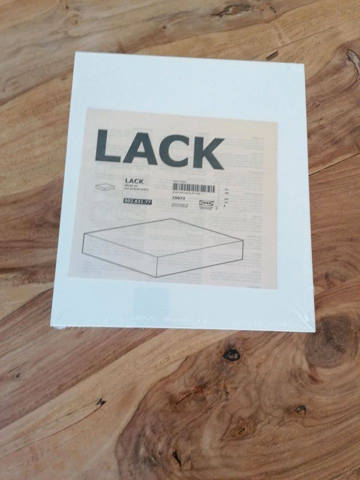 Neu LACK Ikea Wandregal 30x25 cm kleines Hängeregal weiß Brett in Kiel