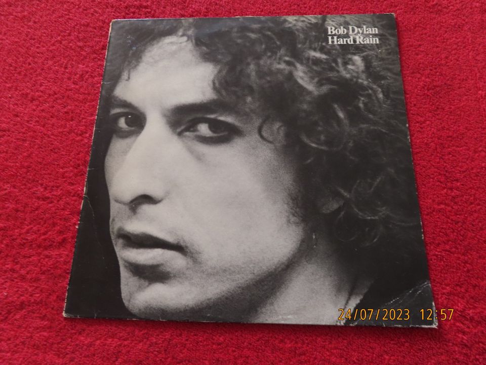 H192 - Bob Dylan – Hard Rain - Folk Rock LP in Tornesch