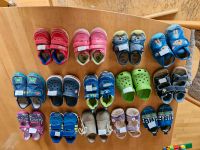 Kinderschuhe, Turnschuhe, Hausschuhe, Crocs, Sandalen 21,23,24,26 Bayern - Ehingen Mittelfr Vorschau