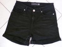 Damen Jeans, kurz, schwarz, Gr. 38 Bayern - Burgau Vorschau