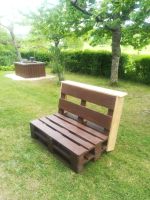 Gemütliches Paletten-Sofa mit Lehne für Garten oder Balkon ☀️ Stuttgart - Stuttgart-Mitte Vorschau